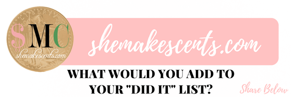 Goal Setting Tips from She Makes Cents