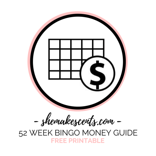 Money Savings Challenge Guide- FREE Printable from top personal finance blog, She Makes Cents, by Danielle YB Vason